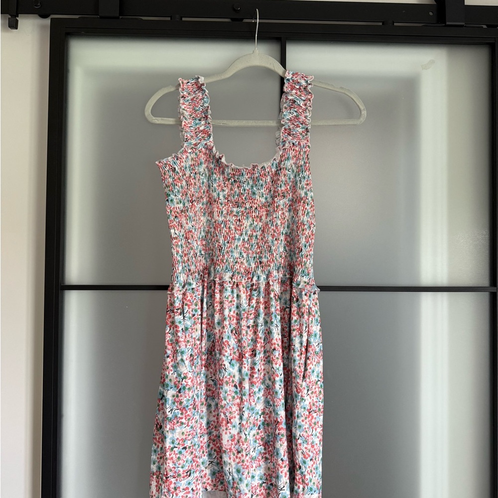 Floral Smocked Romper